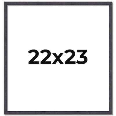 22x23 Frame Brown Solid Wood Picture Frame - Complete Modern Photo