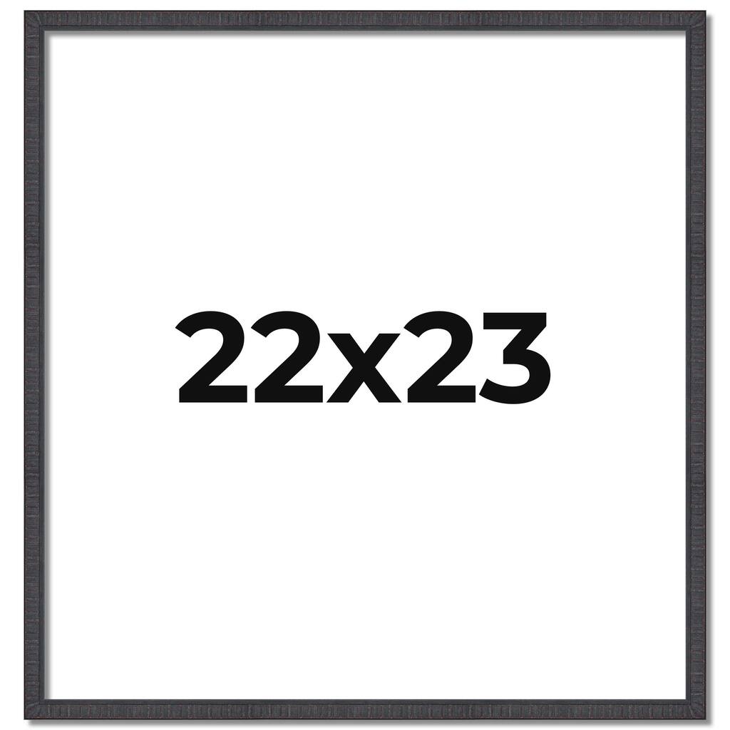 22x23 Frame Brown Solid Wood Picture Frame - Complete Modern Photo