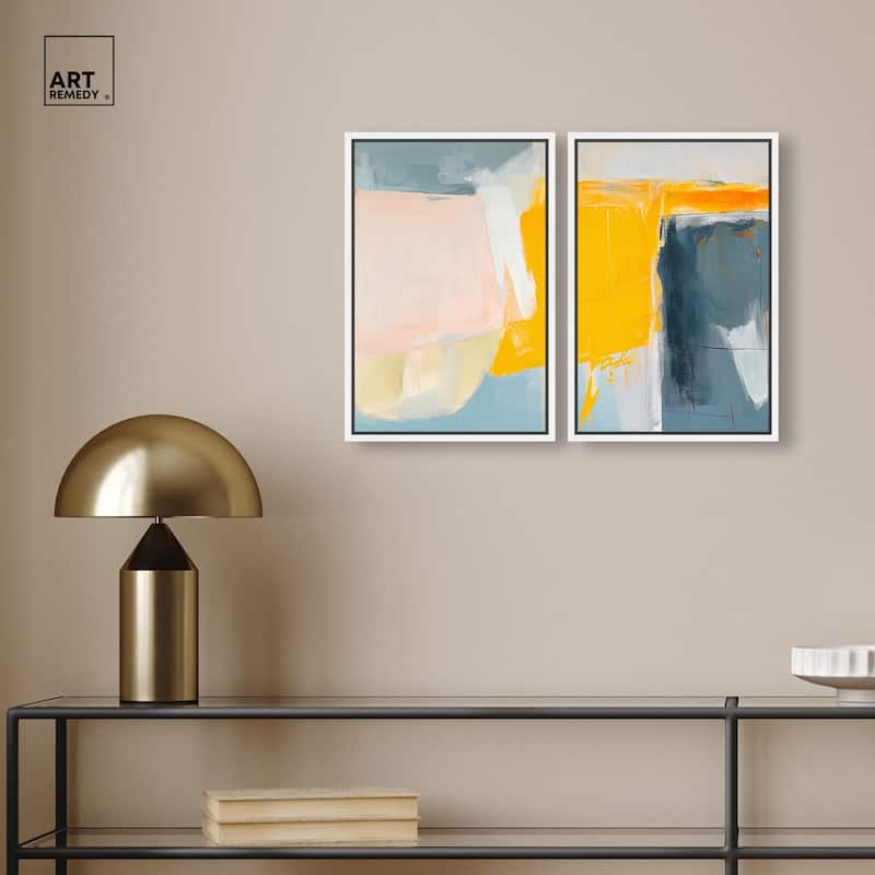 Skyward Radiance II Canvas Set of 2 by Art Remedy
