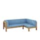 Option Blue,Teak