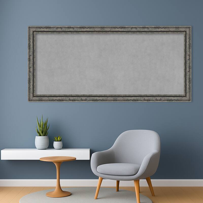 Amanti Art Filigree Gloss Black Framed