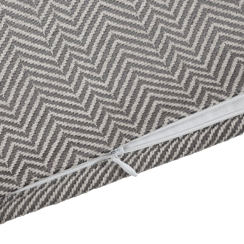 HiEnd Accents Timeless Classic Chenille Herringbone 3 Piece Comforter Set