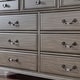 preview thumbnail 7 of 22, Furniture of America Vame Traditional Grey Wood 6-Piece Poster Bedroom Set