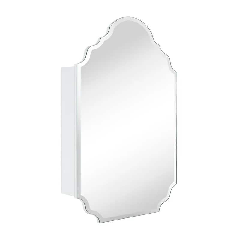 TEHOME Velora Frameless Irregular Medicine Cabinet with Beveled Mirror - 20" x 30" - 20" x 30"
