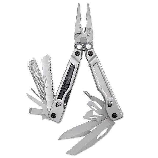 Sogm px1001-cp sog powerplay 18 tool multi-tool with hard molded quick-access sheath