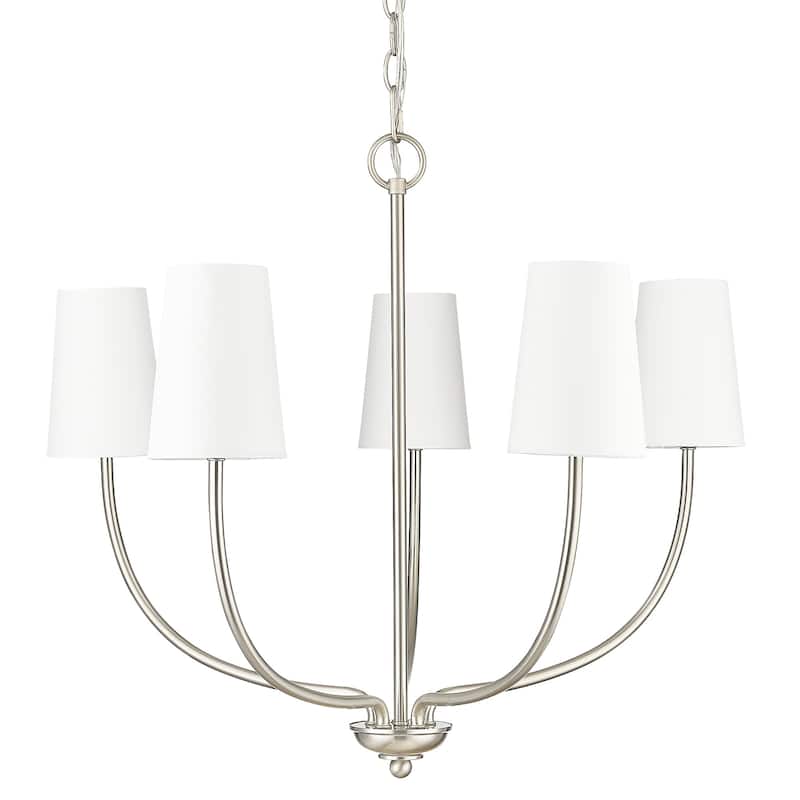 Millennium Lighting 29905 Kandor 5 Light 26" Wide Chandelier - Brushed Nickel