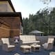 Option Cream-Brown Rattan