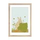 preview thumbnail 5 of 18, iCanvas "Hare In My Salad" by Roberta Murray Natural - 24x16x1