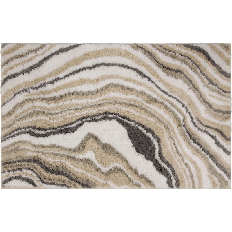 Mohawk Home Serpentine Bath Rug - 2' x 5' - Taupe