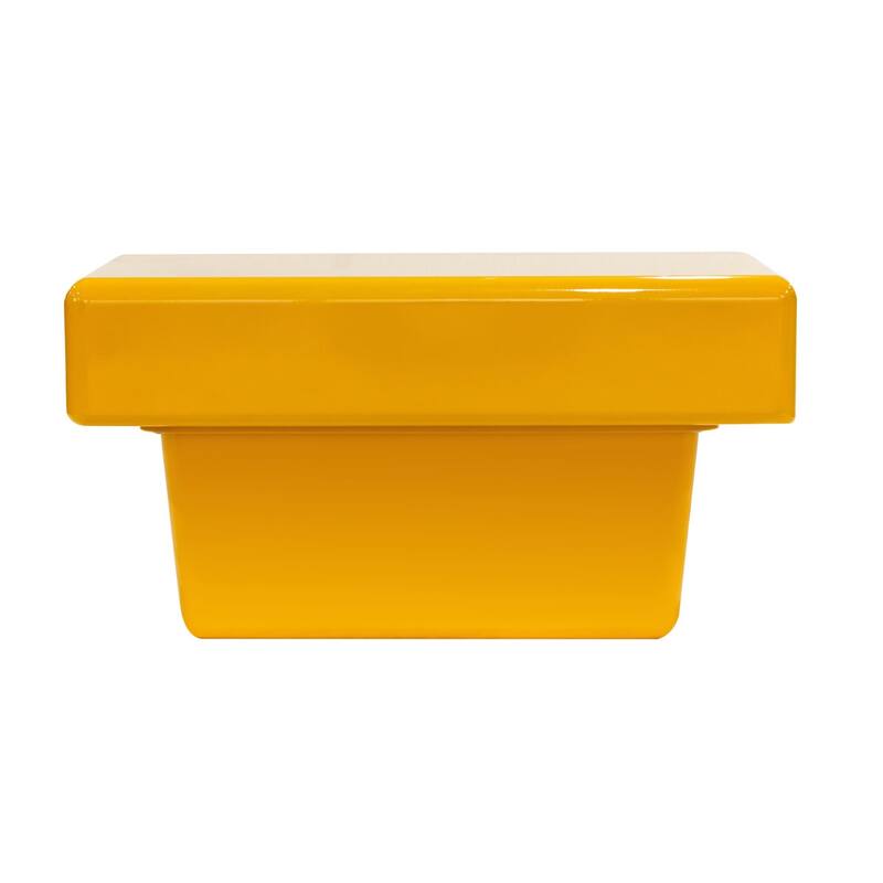 Gattis Home High Glossy Marble End Table