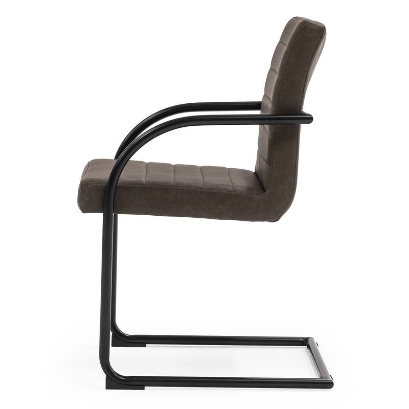 Modrest Ivey Modern Brown Dining Chair (Set of 2)