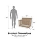 preview thumbnail 13 of 28, Little Seeds Finch 5-in-1 Convertible Crib