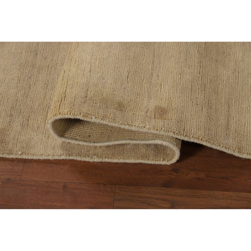 Gabbeh Contemporary / Modern Runner Rug Handmade Wool Carpet - 2'11"x 10'1"
