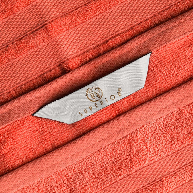 Superior Ultra-Soft Cotton Solid Medium Weight Bath Towel Set of 2