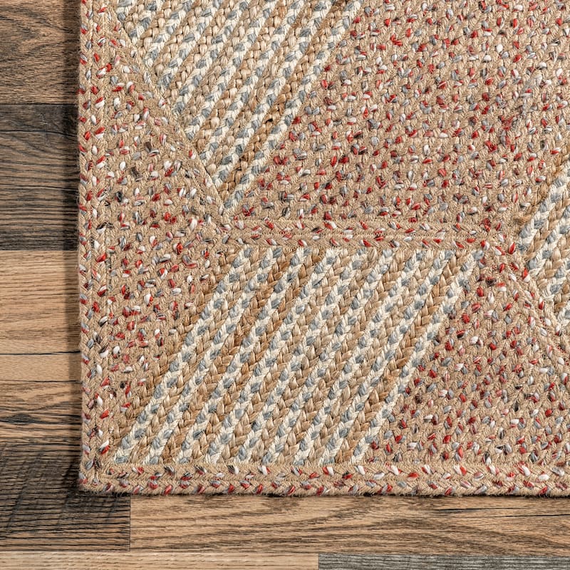 Nuloom Mitzy Casual Honeycomb Jute Area Rug