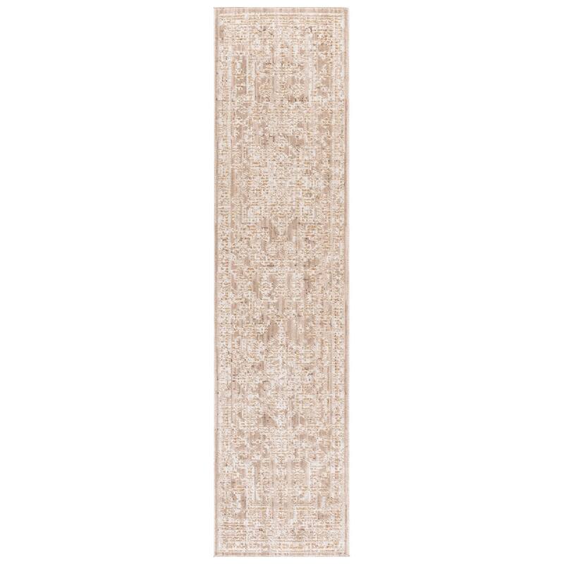 SAFAVIEH Vintage Westwood Reymonde Rug - 2' x 8' Runner - Beige/Ivory