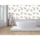 Japanese Crane Removable Wallpaper - 24'' inch x 10'ft - Bed Bath ...