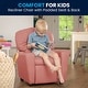 preview thumbnail 177 of 191, Contemporary Kids Recliner with Cup Holder