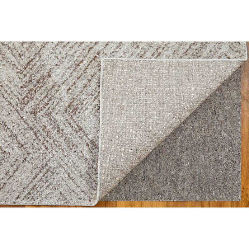 Grand Bazaar Kayden Machine Made Geometric Modern Area Rug