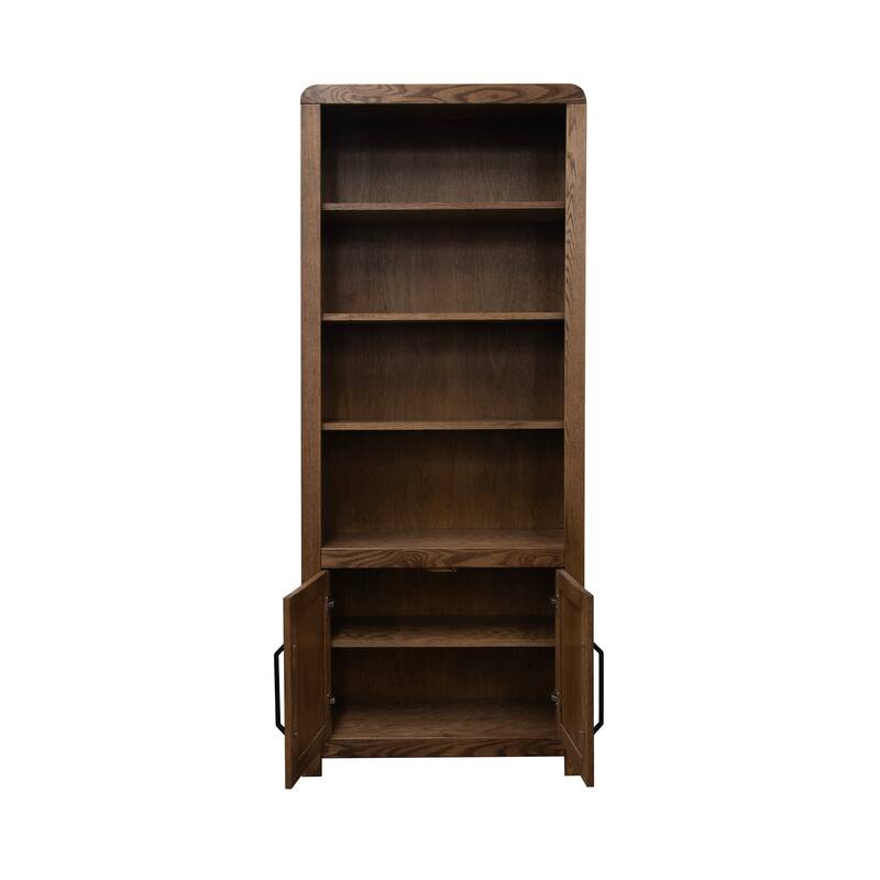 Bridgevine Home Haven 78 inch high Bookcase Pier, No Assembly Required