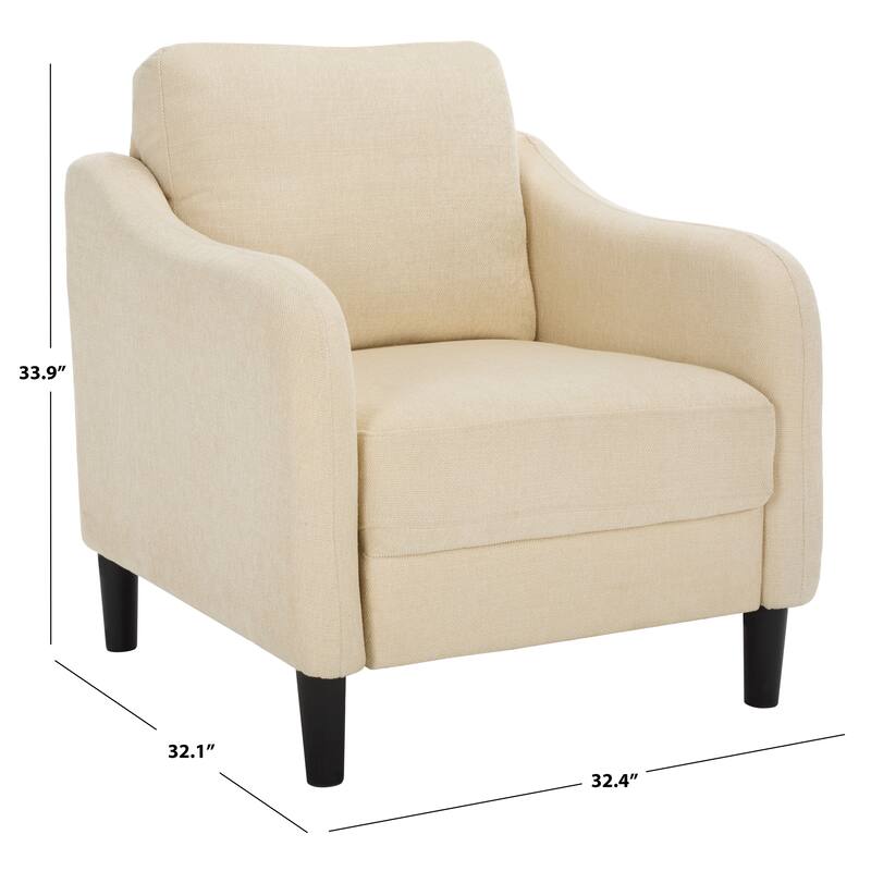 SAFAVIEH Couture Edalynn Modern Accent Chair - 32"W x 32"D x 34"H