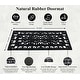 preview thumbnail 16 of 30, A1HC First Impression Natural Rubber Durable Attractive Entry Doormat