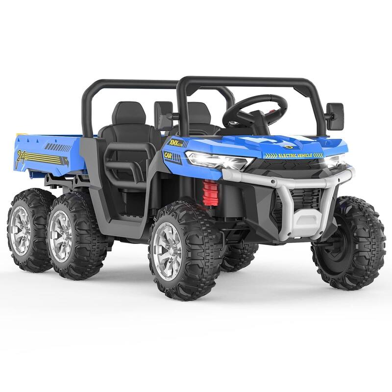 Ride On Dump Truck for Kids Ride On Car with Remote Control - Blue