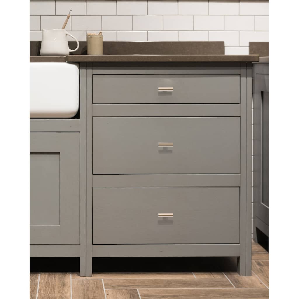 Design House 182642 1.5-inch T-Pull Knob Stainless Steel 10-Pack