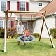 preview thumbnail 98 of 114, Goplus 40" Flying Saucer Tree Swing Indoor Outdoor Play Set Kids - See Details