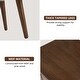 preview thumbnail 4 of 15, COSIEST Mid-Century Honeycomb 4 Legs Nightstands with Drawers
