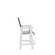 preview thumbnail 6 of 5, 2-Piece All-Weather Outdoor Barstools with High Back for Garden, Backyard