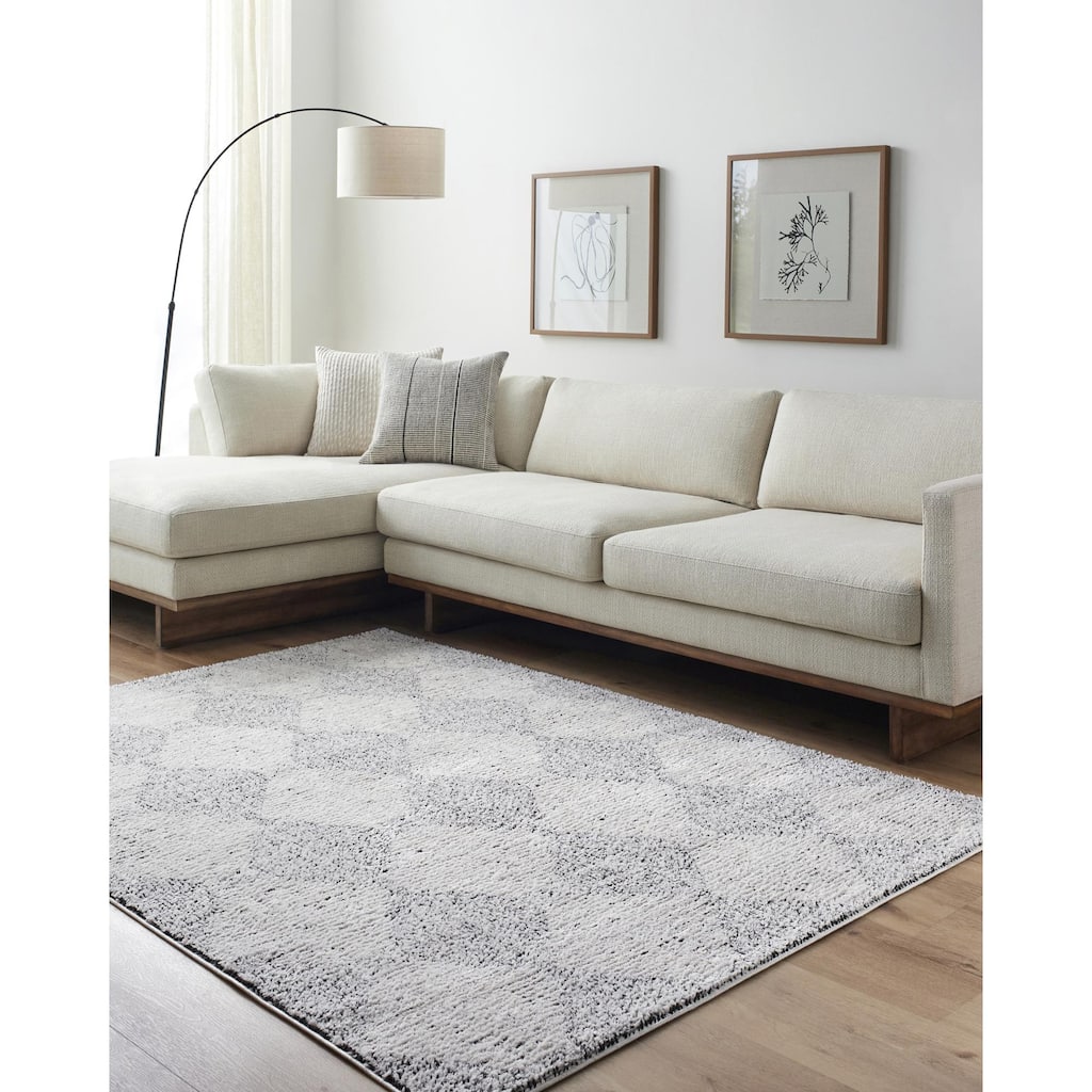 Livabliss Freud Modern & Contemporary Trellis Area Rug