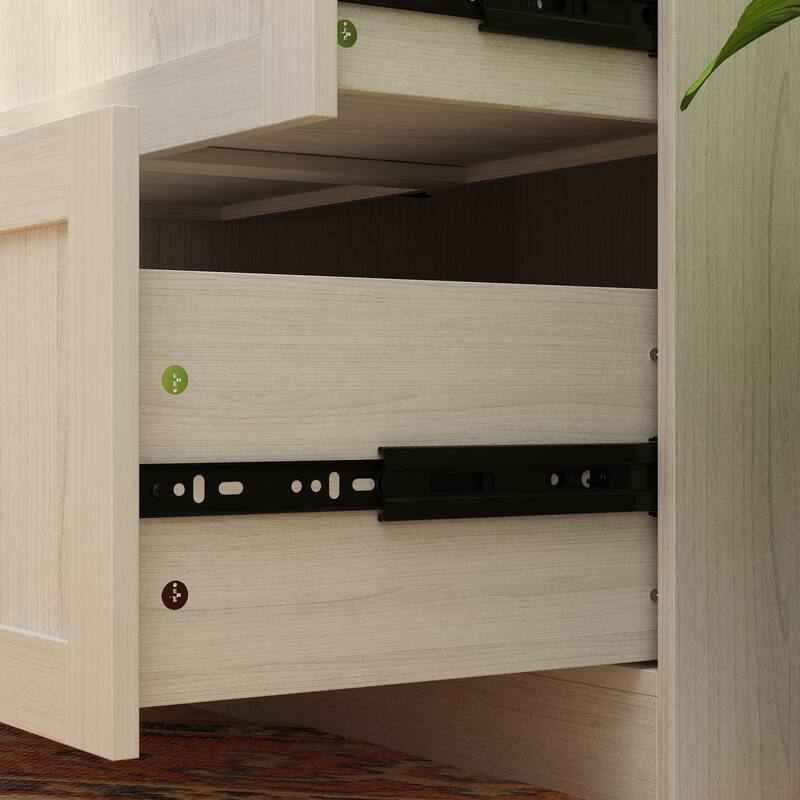 Modular Modern Glass Door Wardrobe:Storage Closet Solution Armoire