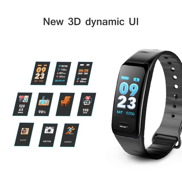 smart heart rate and blood pressure wristband