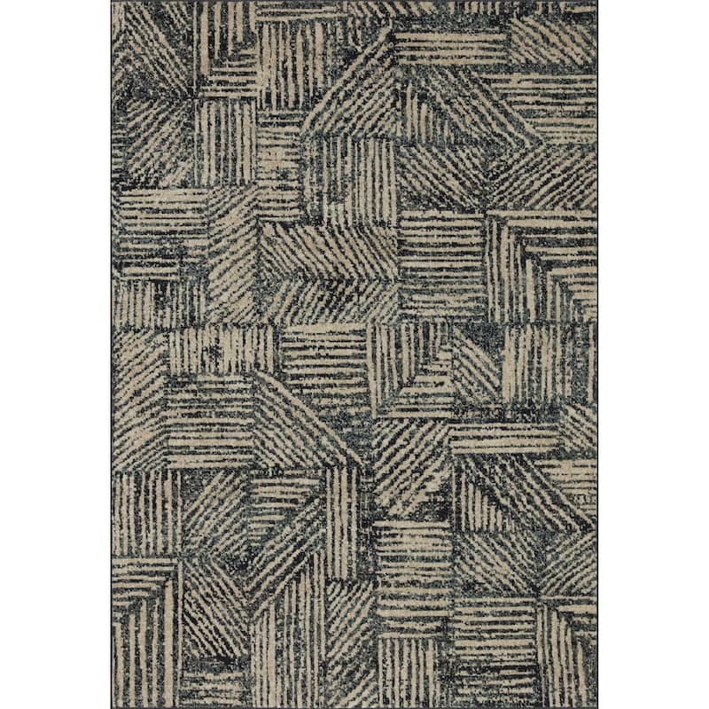Alexander Home Bradford Modern Geometric Area Rug