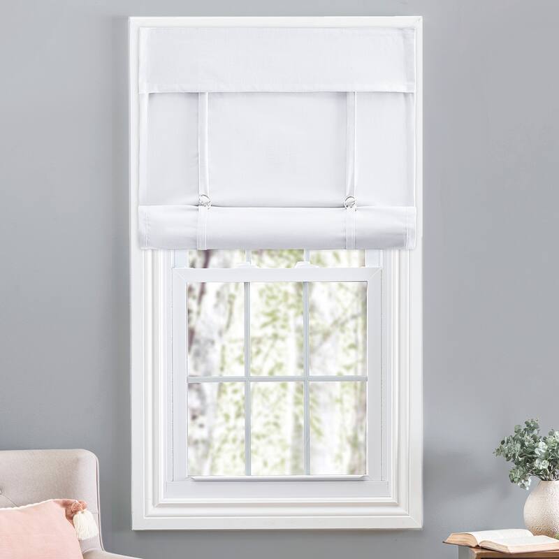 Cottage Harmony Shade - 31"X64" - White