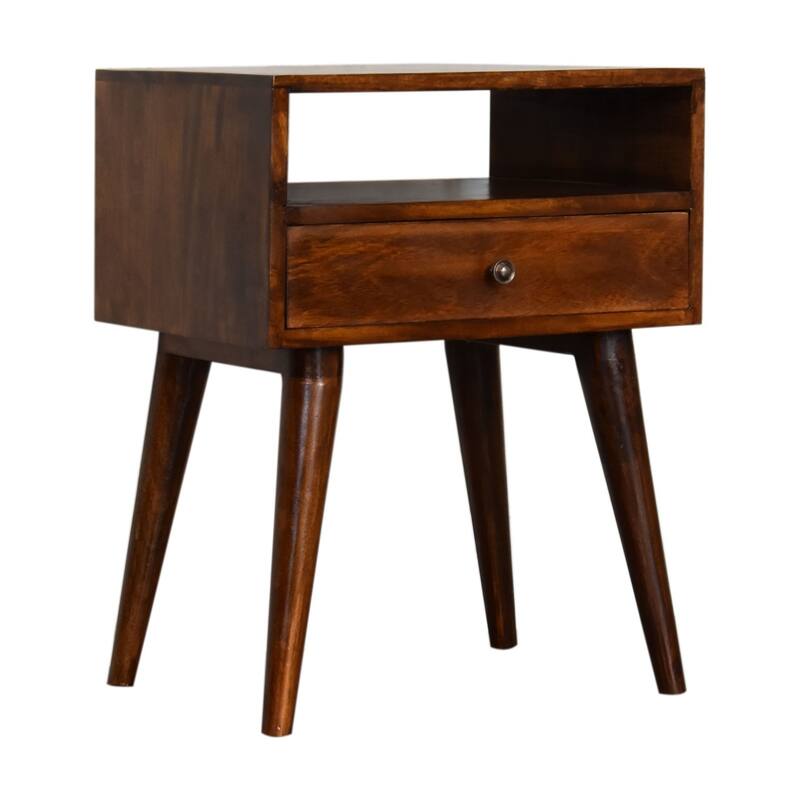 Modern Modern Solid Wood Nightstand For Bedroom, Living Room