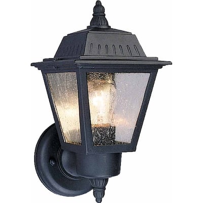 Volume Lighting 1 Light 10.5" Height Outdoor Wall Sconce with Clear