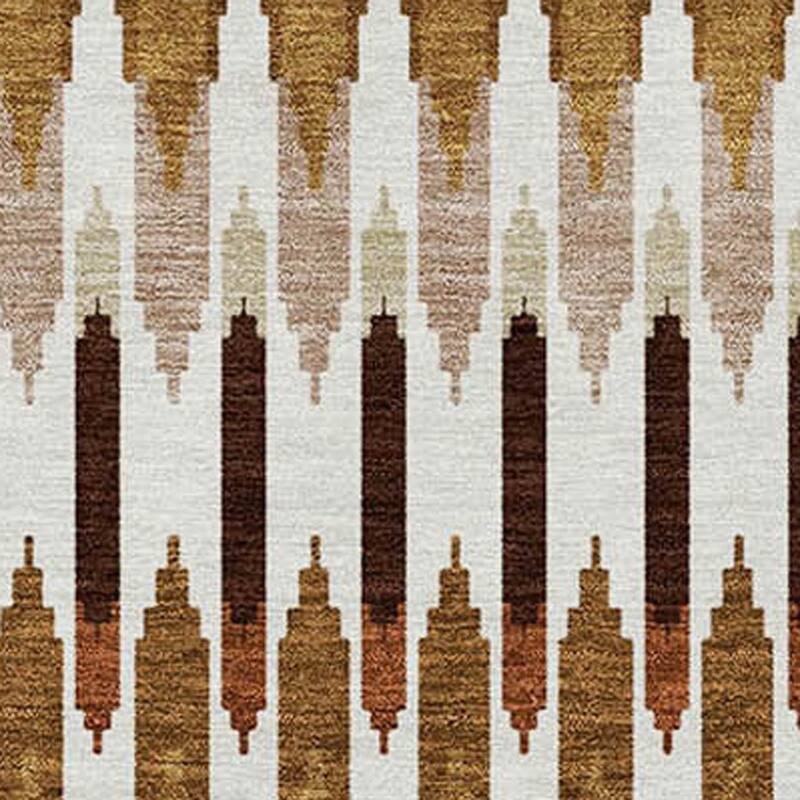HomeRoots Southwestern Transitional Rectangle Outdoor Rug