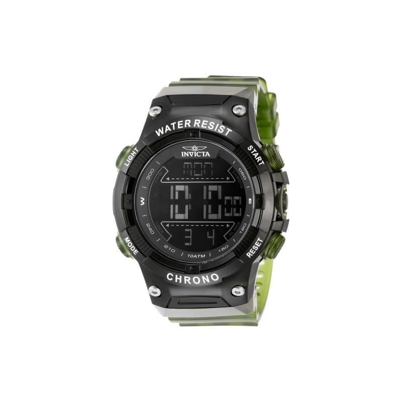 Invicta Men's 49049 Invicta Racing Digital GMT/Alarm Black Dial Watch