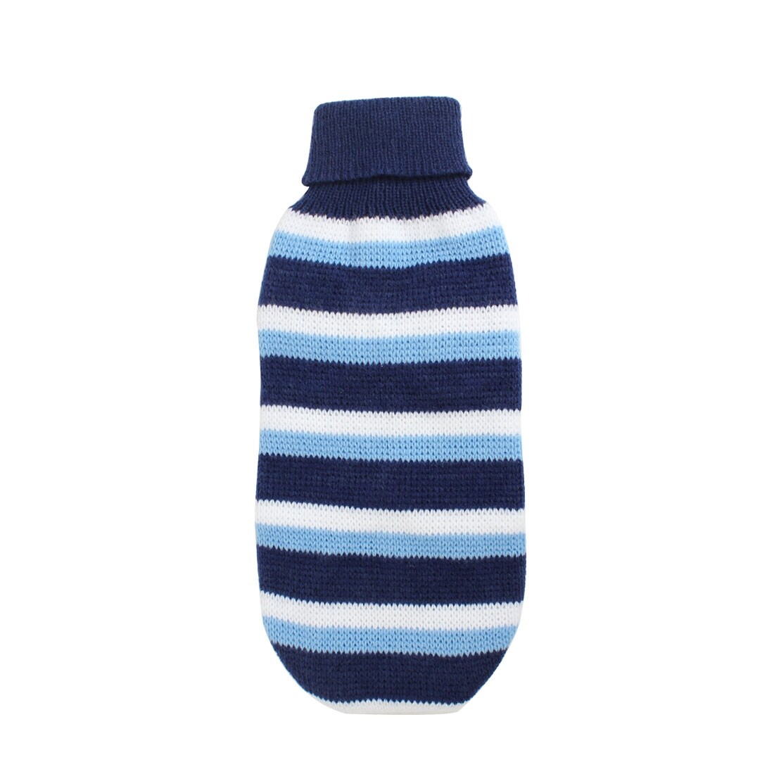 Shop Winter Turtleneck Stripe Pattern Pet Dog Chihuahua Tea Cup