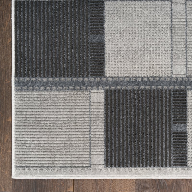 Nourison Nordic Indoor only Geometric Area Rug