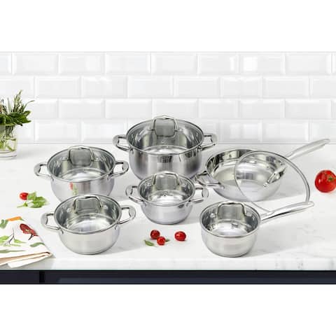 Saint Birch Stainless Steel Cookware Set