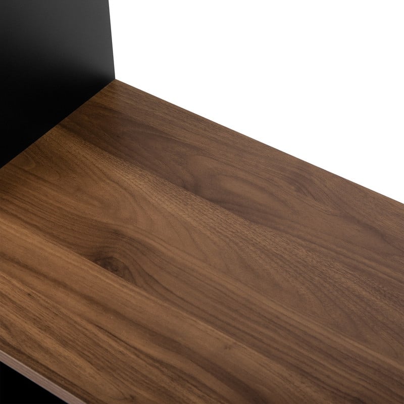 Modern 95.5" Wall Unit Entertainment Center with Bookshelves for TVs up to 80" with Electric Fireplace and Adjustable Shelves