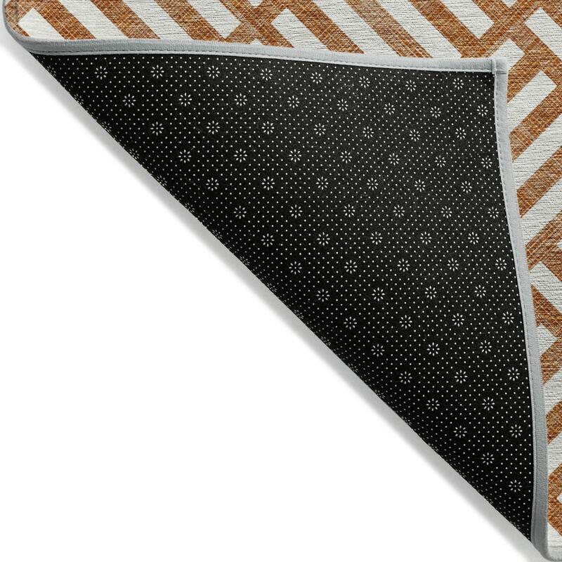 Machine Washable Indoor/ Outdoor Chantille Geo Modern Rug
