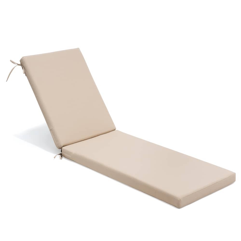 Pellebant Outdoor Patio Chaise Lounge Cushion