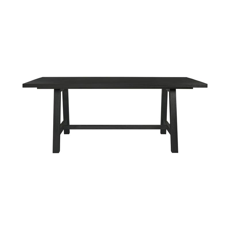 NPD Furniture Bedford 79 Inch Rectangular Dining Table A Base