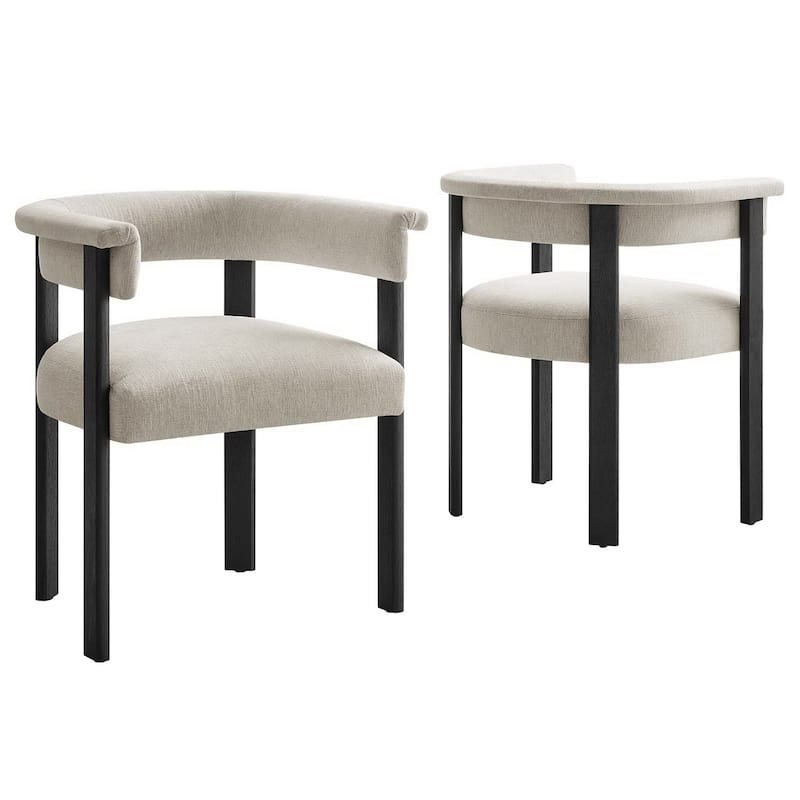 Imogen Barrel Dining Chairs - Set of 2