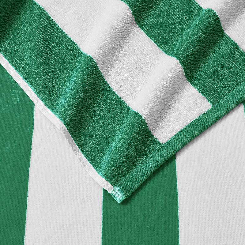 Luxurious Cotton Cabana Stripe Beach Towel