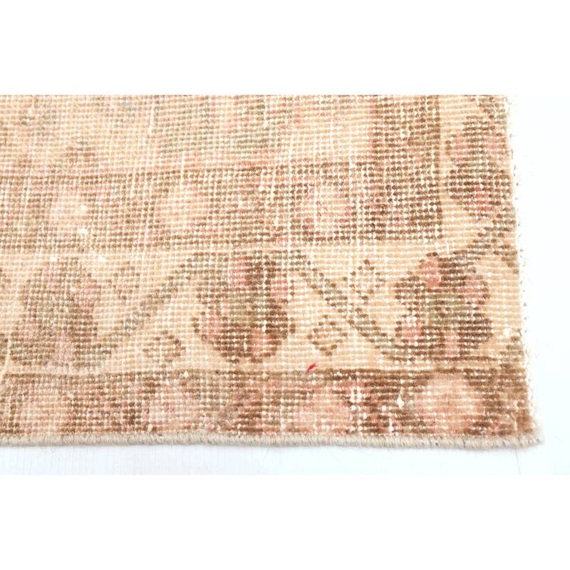 ECARPETGALLERY Hand-knotted Antalya Vintage Copper Wool Rug - 4'7 x 6'7